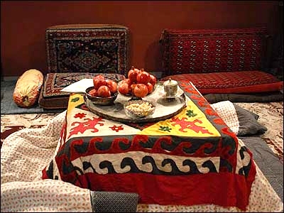 آشنایی با آداب و رسوم مردم بروجرد در شب یلدا 