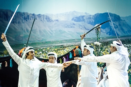 رقص شمشیر عرب ها