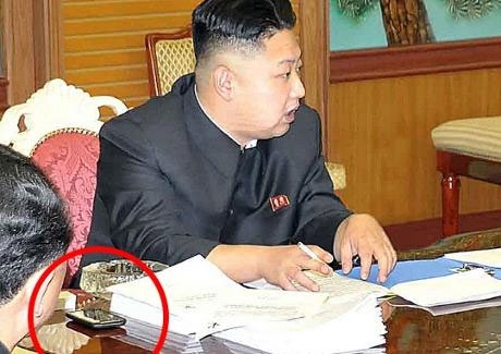 Kim Jong-un and the mystery smartphone