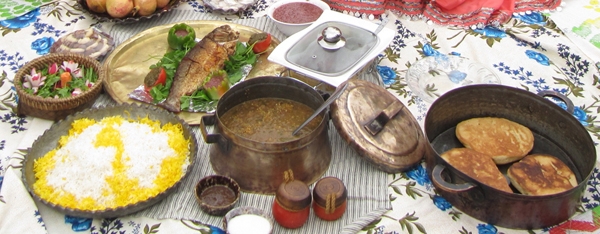 غذاهای خوش‌مزه چهارگوشه ایران