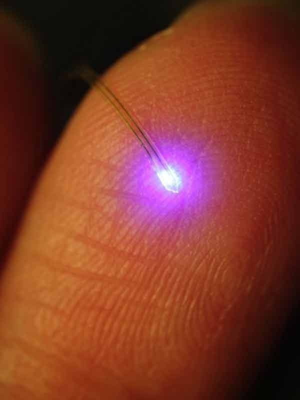 LED به کوچکی یک سلول