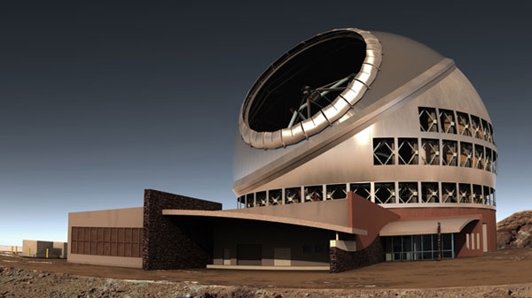 طرح رایانه‌ای بزرگترین تلسکوپ جهان