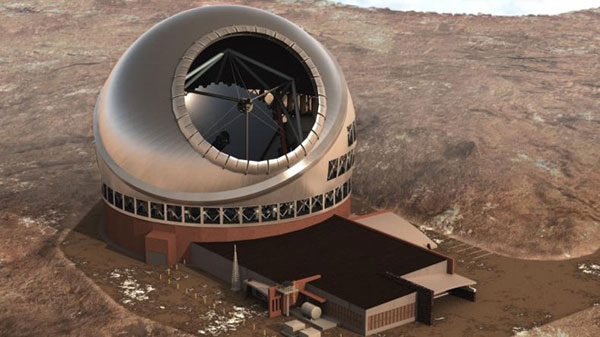 طرح رایانه‌ای بزرگترین تلسکوپ جهان
