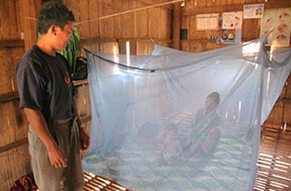 پیشگیری از گزش پشه ناقل مالاریا