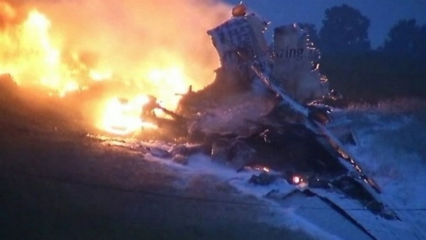PS Cargo Jet Crashes in Birmingham, Ala.