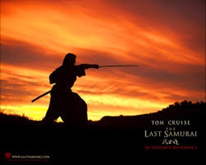 تام کروز در نمایی از آخرین سامورایی ۲۰۰۳ ساخته ادوراد زوئیک