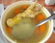 سوپ پای مرغ