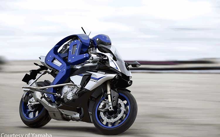 Yamaha- robot motorcycle