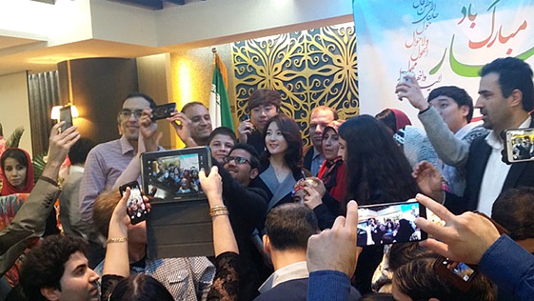 جشن نورز ۹۴ در کره‌جنوبی با حضور هنرپیشه نقش یانگوم برگزار شد