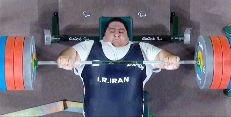 نتیجه تصویری برای رتبه ایران در جدول پارالمپیک پس از مدال طلای سیامند رحمان