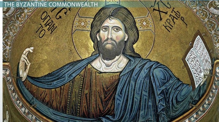 هنر بیزانسی | نقاشی حضرت مسیح