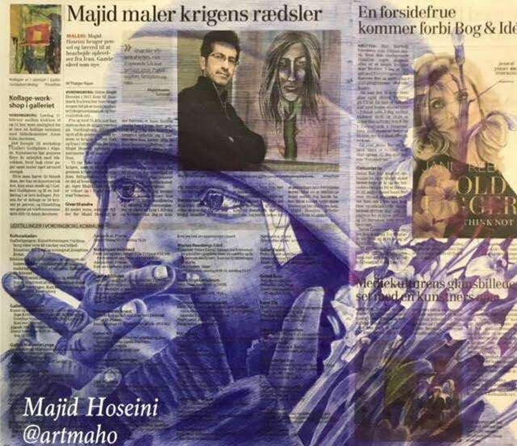 نمایشگاه سودوکو با آثاری از سارا اشرفی و مجید حسینی در شهر نسود دانمارک