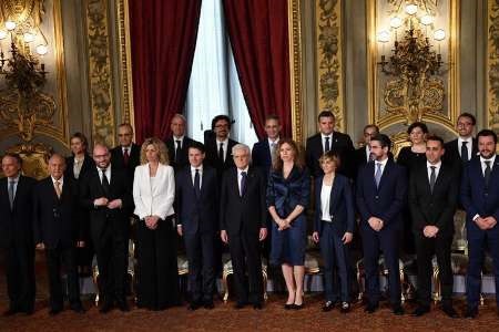 اعضای دولت جدید ایتالیا سوگند یاد کردند