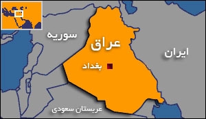 Iraq map - نقشه کشور عراق