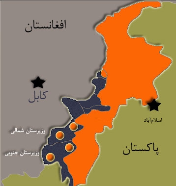 afghanistan pakistan tribal map