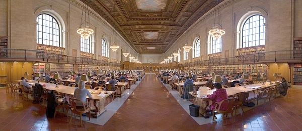 کتابخانه عمومی نیویورک - آمریکا