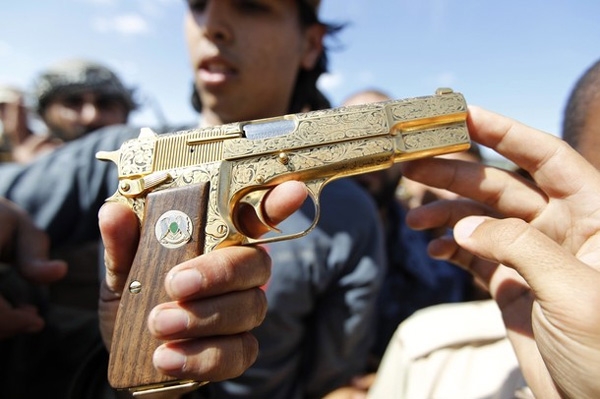 gaddafi pistol