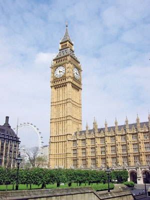 لندن- برج ساعت بیگ‌بن
