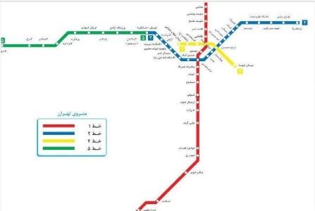 نقشه مترو