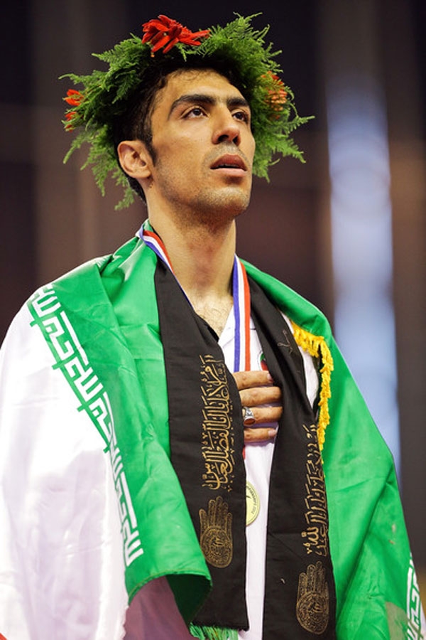 Gold Medalist Alireza Nassrazadany of Iran