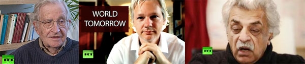 Julian Assange Interviews Noam Chomsky And Tariq Ali On Russia Today