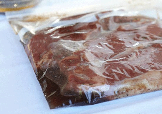 خواباندن گوشت در محیط بیرون از یخچال