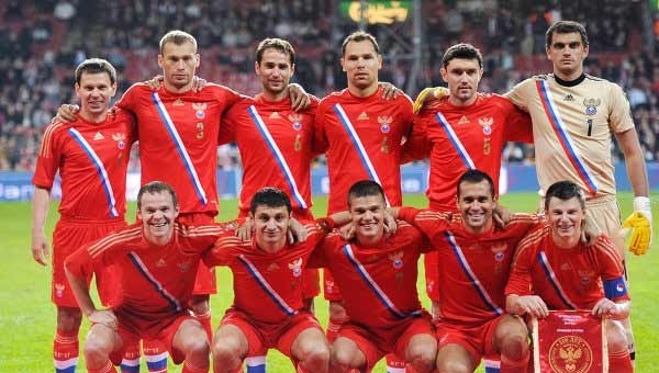 بازیکنان تیم ملی روسیه در یورو 2012