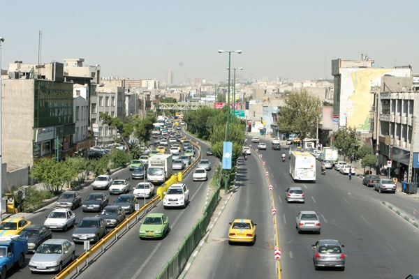 تهران - رسالت - خط اتوبوس های تندرو