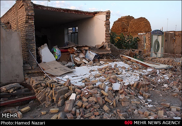  زلزله در آذربایجان شرقی