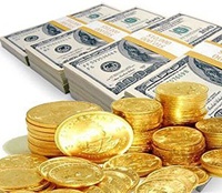 کاهش قیمت طلا و افزایش نرخ دلار 