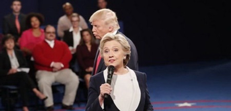 پیشتازی ۸ درصدی کلینتون از ترامپ در آخرین نظرسنجی