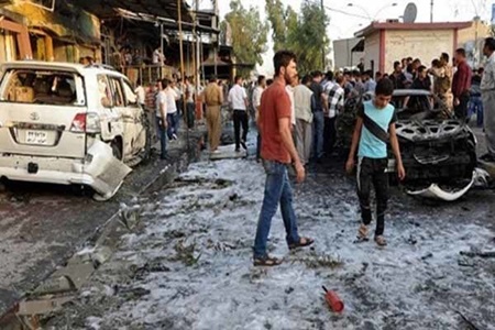 ۶۹ شهید و زخمی در عملیات تروریستی شمال بغداد