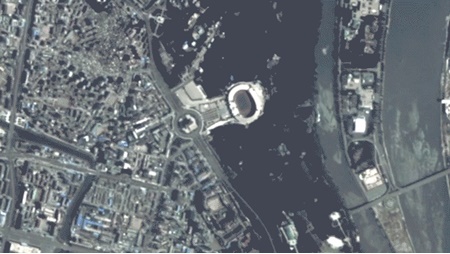 کره شمالی از نگاه ایستگاه فضایی بین‌المللی