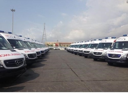 آمادگی  ۳۵۰۰ دستگاه آمبولانس برای ارائه خدمت در ایام محرم