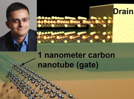 ساخت ریزترین ترانزیستور جهان توسط محقق ایرانی