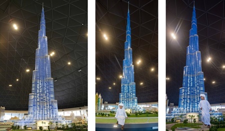 عکس روز: تبدیل بلند‌ترین برج جهان به بلند‌ترین ساختمان لگویی جهان