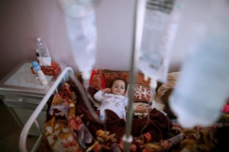 شمار موارد مشکوک به وبا در یمن به ۴۰۰۰ مورد رسید
