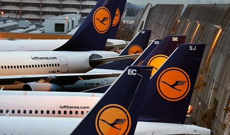 صدها پرواز دیگر لوفت هانزا به علت ادامه اعتصاب لغو شد