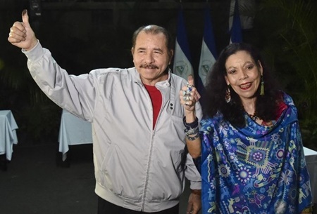 برتری قاطع رئیس جمهور نیکاراگوئه در انتخابات ریاست جمهوری
