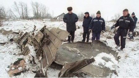 سقوط هواپیمای نظامی روسیه با ۳۹ سرنشین