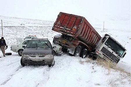 چهار دلیل عمده مرگ‌های جاده‌ای در زمستان