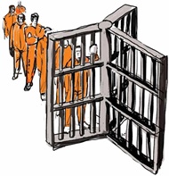 زندان، نیمی از آزاد شده‌ها را پس می‌گیرد 