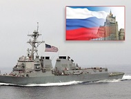 واکنش روسیه به ورود ناو آمریکایی به دریای سیاه