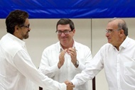 توافق نهایی بر سر پیمان صلح | دولت کلمبیا و  فارک