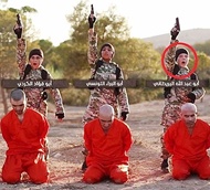 اعدام اسرا توسط کودکان آموزش دیده داعش