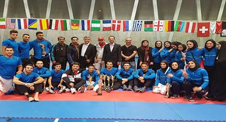 کاراته مسترز سوئیس | قهرمانی تیم ایران با ۸ مدال طلا، ۶ نقره و ۵ برنز