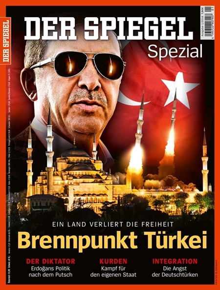 واکنش تند وزارت خارجه ترکیه به عکس روی جلد مجله اشپیگل
