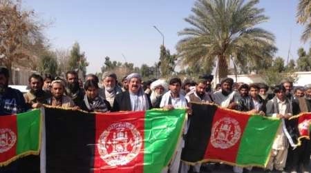 تظاهرات افغان‌ها علیه پاکستان پس از درگیری مرزی بین دو کشور