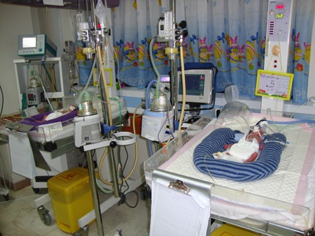 کمبود تخت مراقبت‌های ویژه کودکان در ایران