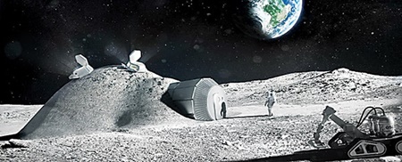 افزایش احتمال زندگی انسان در ‌ماه